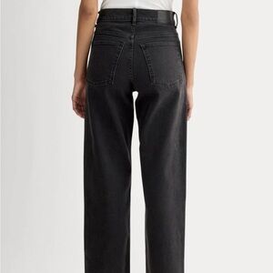 High Waisted Washed Black Everlane Ankle Jeans Sz 25